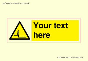 Custom Warning shallow water